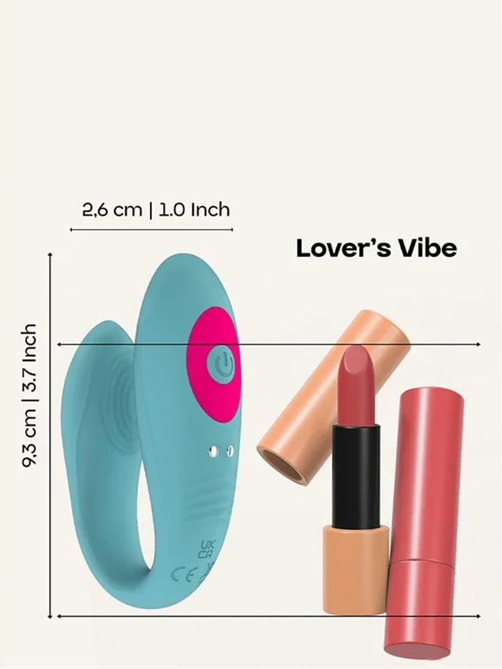Lover's Vibe Couples Vibrator - Porų vibratorius 4 [full]