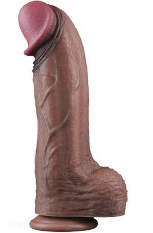 Lovetoy Dual Layered Silicone Cock XXL 33 cm - XXL dildo 1