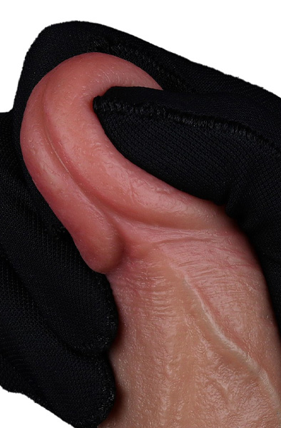 Lovetoy Dual Layered Silicone Dildo 18,5 cm - Gyvenimo dildo 7
