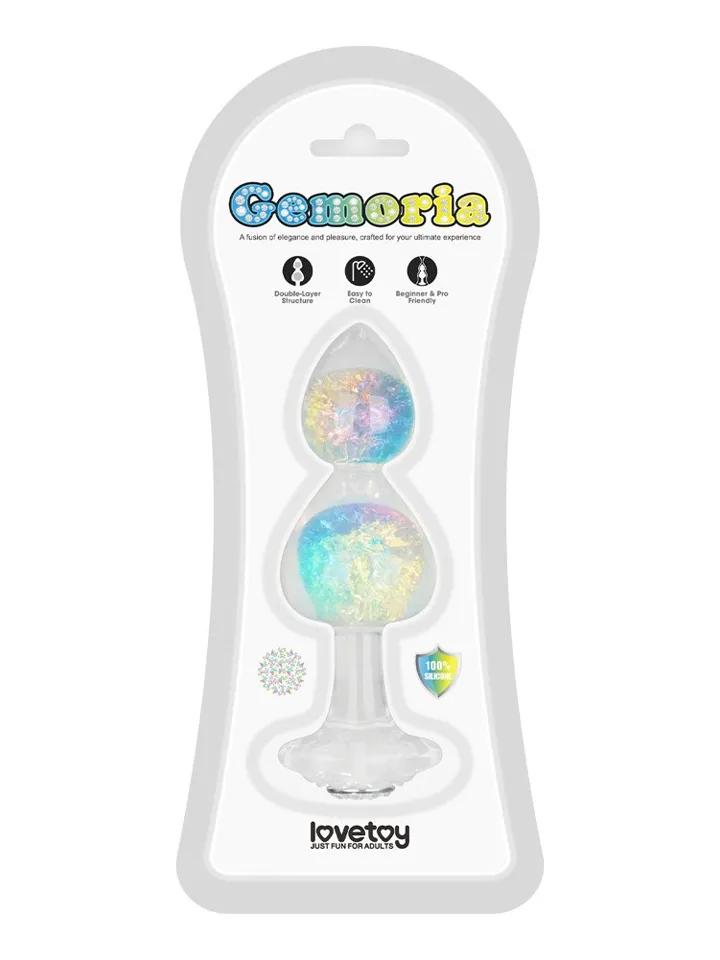 Lovetoy Gemoria Silicone Butt Plug - Analinis kištukas 3 [full]