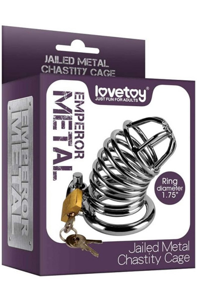 Lovetoy Metal Chastity Cage - Skaistybės narvas 2