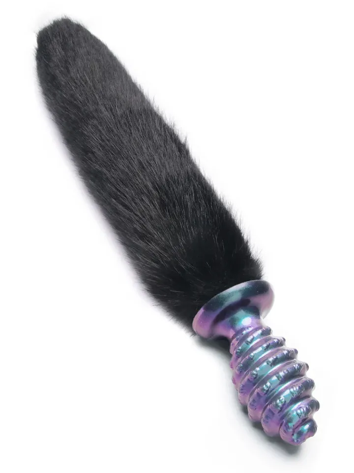 Lovetoy MystiTail Anal Plug With Tail 11 cm - Gyvūnų uodegos analinis kištukas 1 [full]
