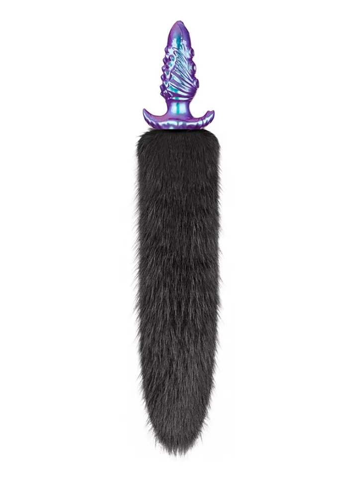 Lovetoy MystiTail Anal Plug With Tail 12 cm - Gyvūnų uodegos analinis kištukas 1 [full]