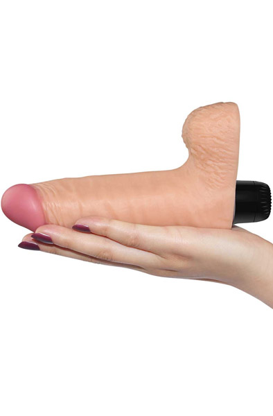 Lovetoy Real Feel Realistic Vibrator 17 cm - Vibruojantis dildo 2