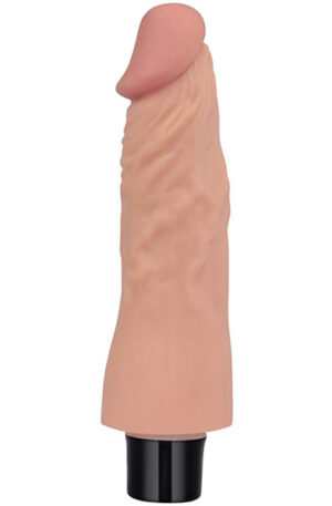 Lovetoy Real Softee Vibrating Dildo 18 cm - Vibruojantis dildo 1