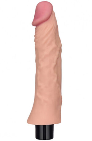 Lovetoy Real Softee Vibrating Dildo 22 cm - Vibruojantis dildo 1