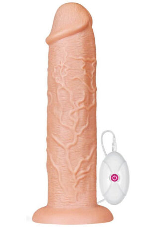 Lovetoy Realistic Long Vibrating Dildo 28 cm - Xl dildo med vibracija 1