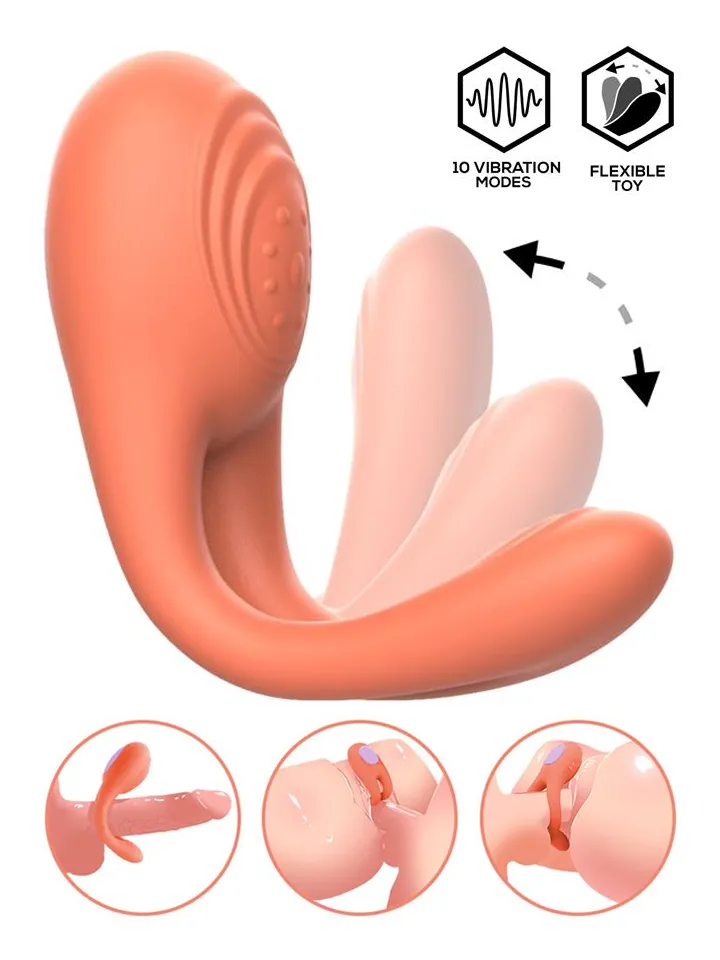 Lovit Vibrating Couple Toy Flexible With Remote - Porų vibratorius 1 [full]