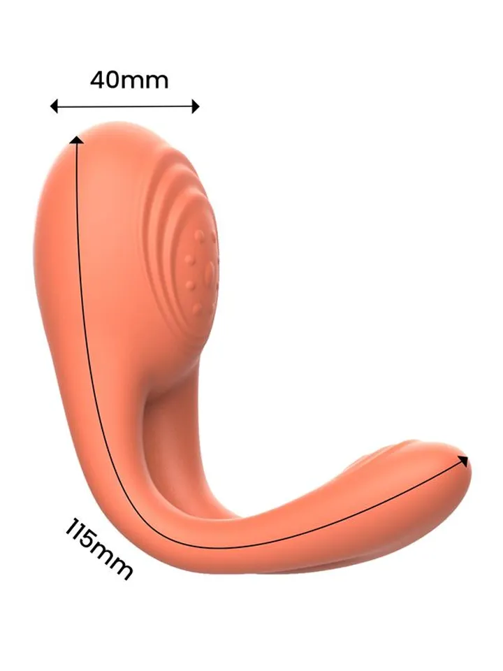 Lovit Vibrating Couple Toy Flexible With Remote - Porų vibratorius 3 [full]