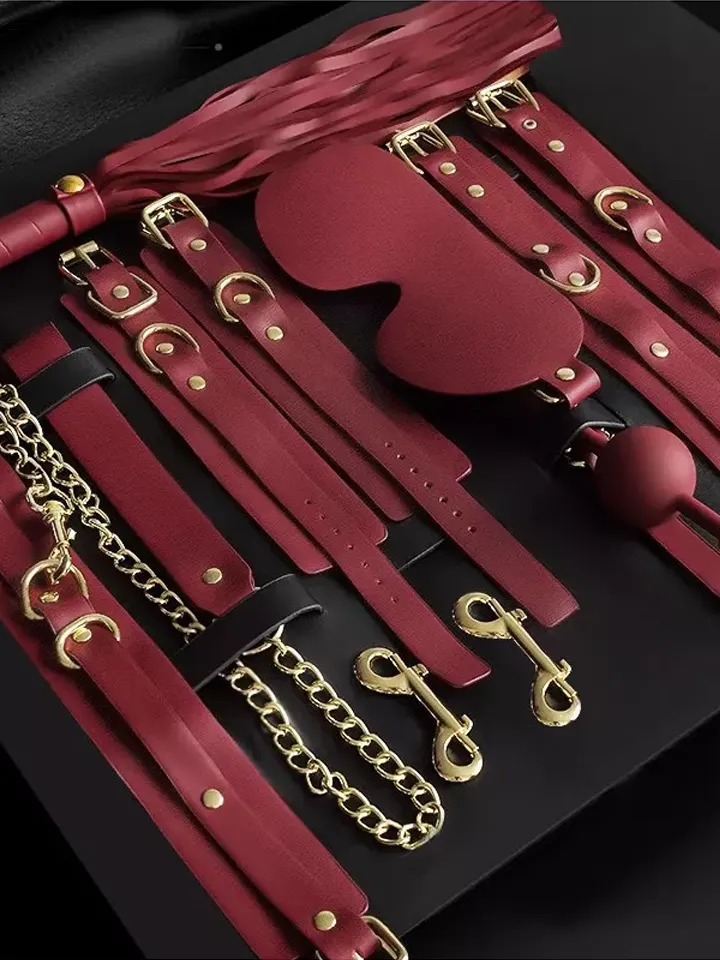 Luxury BDSM 11-pcs Kit Clarissa Red - Vergavimo rinkinys 1 [full]