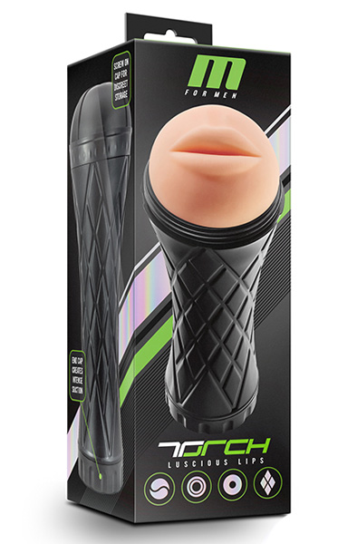 M For Men The Torch Luscious Lips Vanilla - Burnos masturbatorius 2