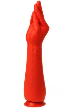M&K Stretch Fist Dildo Red No.1 38cm - Kumščio ranka 1