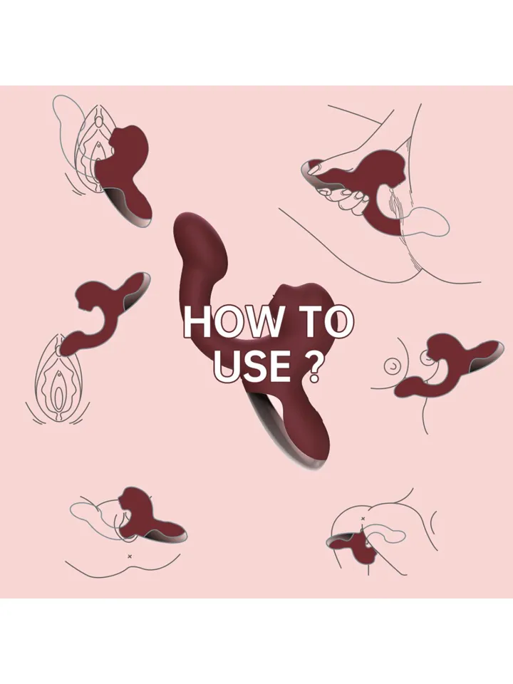 Magic Ponder Vibrator With Lick & G-Spot Function - Su programėle valdomas vibratorius 4 [full]