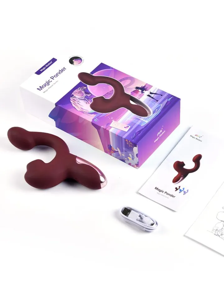 Magic Ponder Vibrator With Lick & G-Spot Function - Su programėle valdomas vibratorius 6 [full]