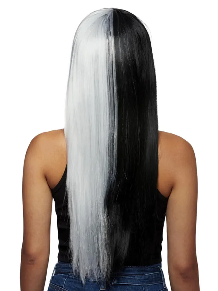 Manic Panic Diva Wig Black & White - Perukas 2 [full]