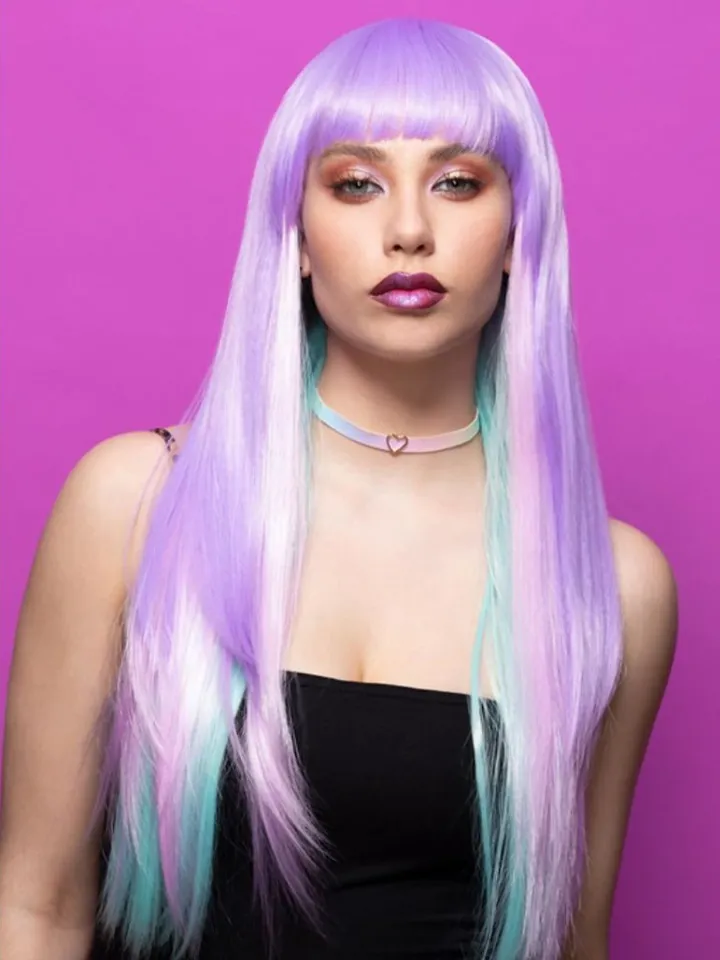 Manic Panic Lavender & Aqua Wig - Perukas 1 [full]