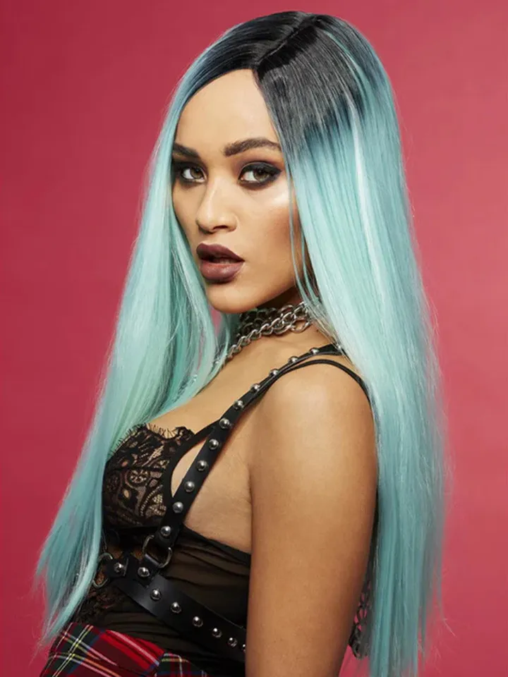 Manic Panic Ombre Aqua Blue Wig - Perukas 1 [full]