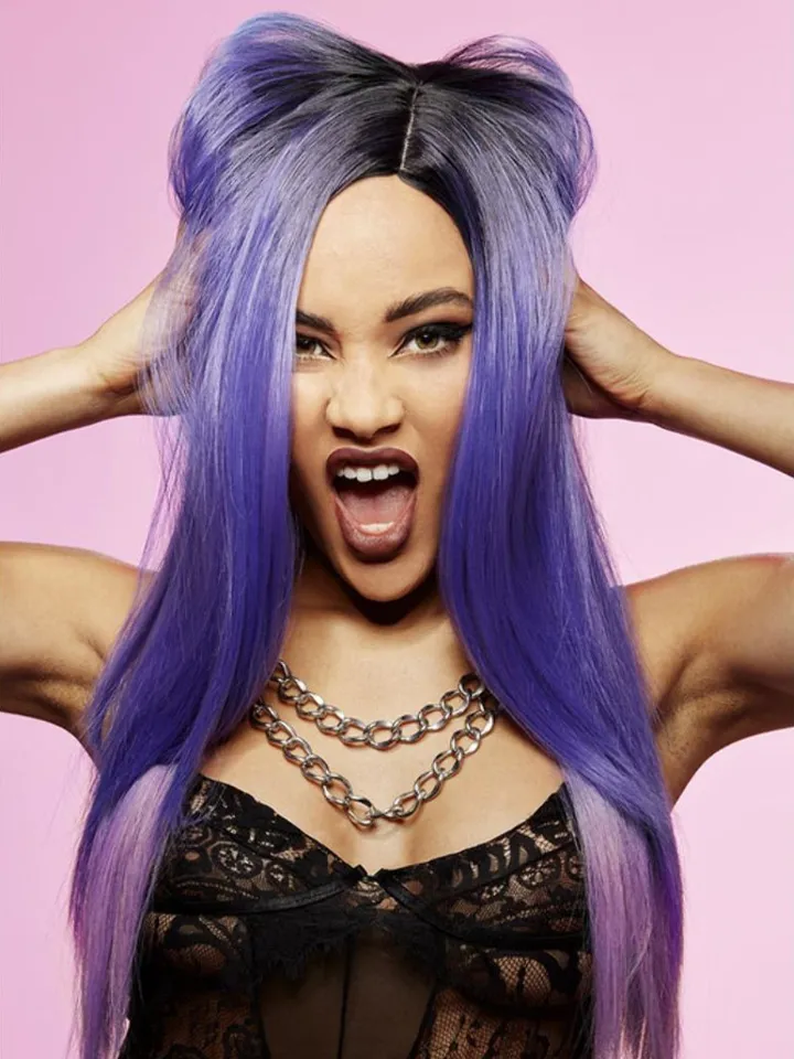 Manic Panic Ombre Two Tone Purple Wig - Perukas 1 [full]