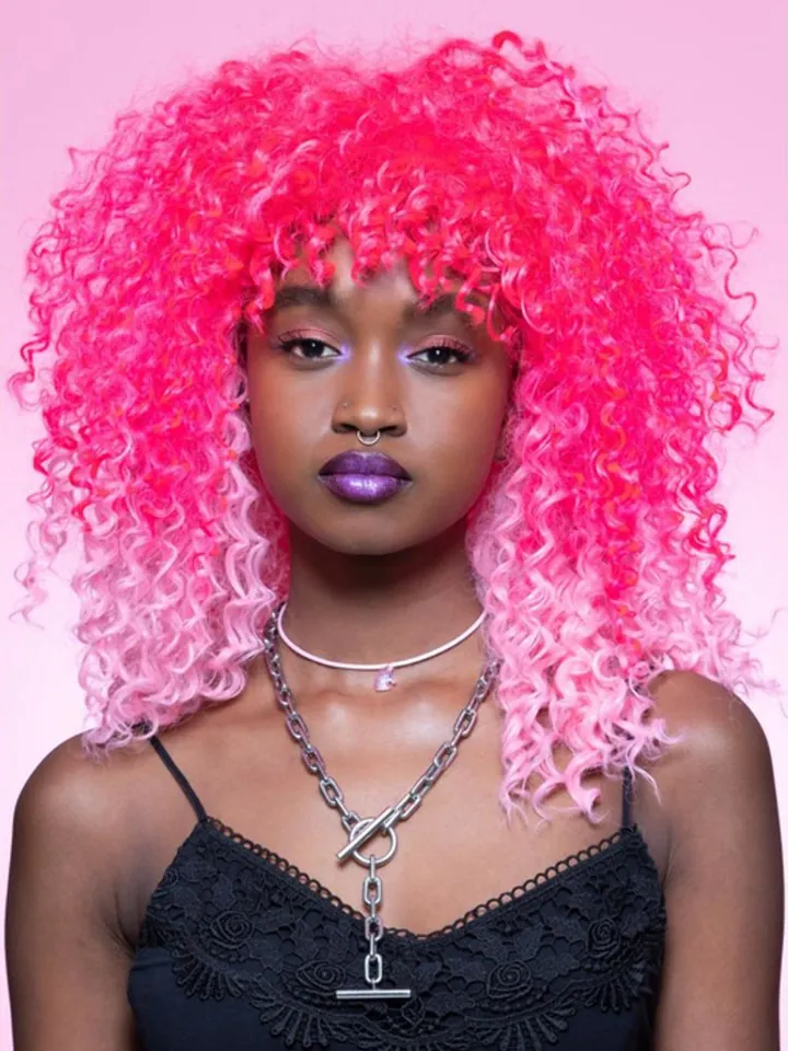 Manic Panic Two Tone Pink Wig - Perukas 1 [full]