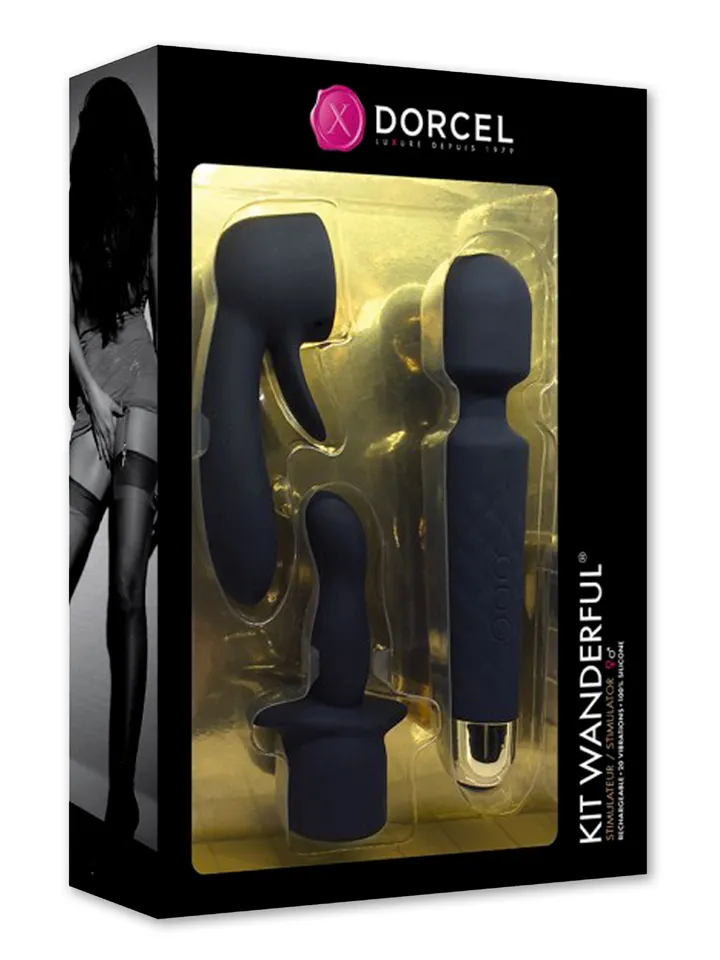 Marc Dorcel Wanderful Massagers Kit - Stebuklinga lazdelė / masažo lazdelė 1 [full]