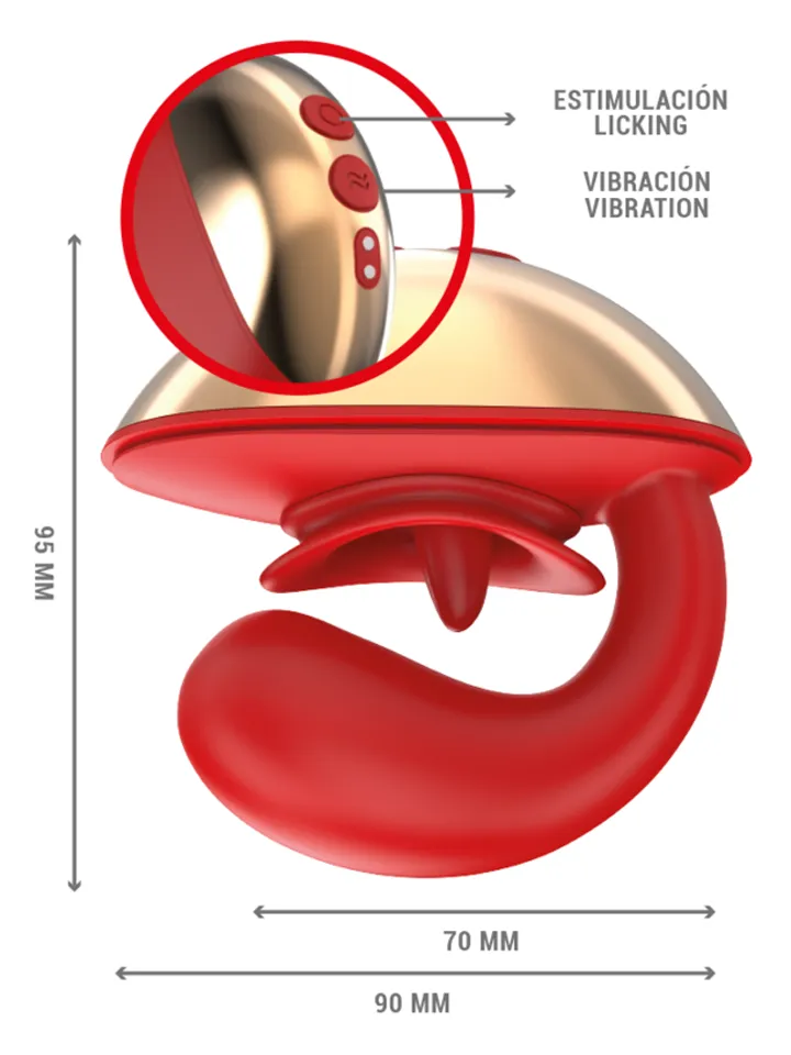 Mariah 10 Vibrations & Stimulator In U Shape - Vibratorius 5 [full]