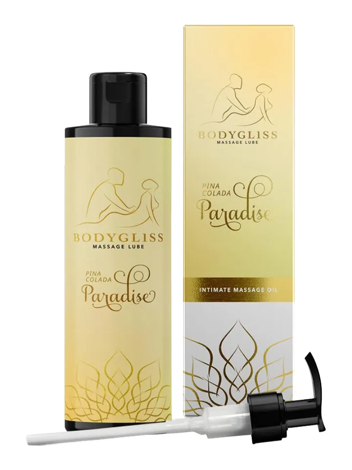 Massage Oil & Lubricant Pina Colada Paradise 150 ml - Masažinis aliejus 1 [full]
