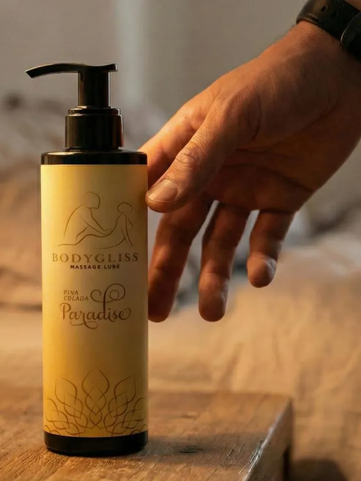 Massage Oil & Lubricant Pina Colada Paradise 150 ml - Masažinis aliejus 3 [full]