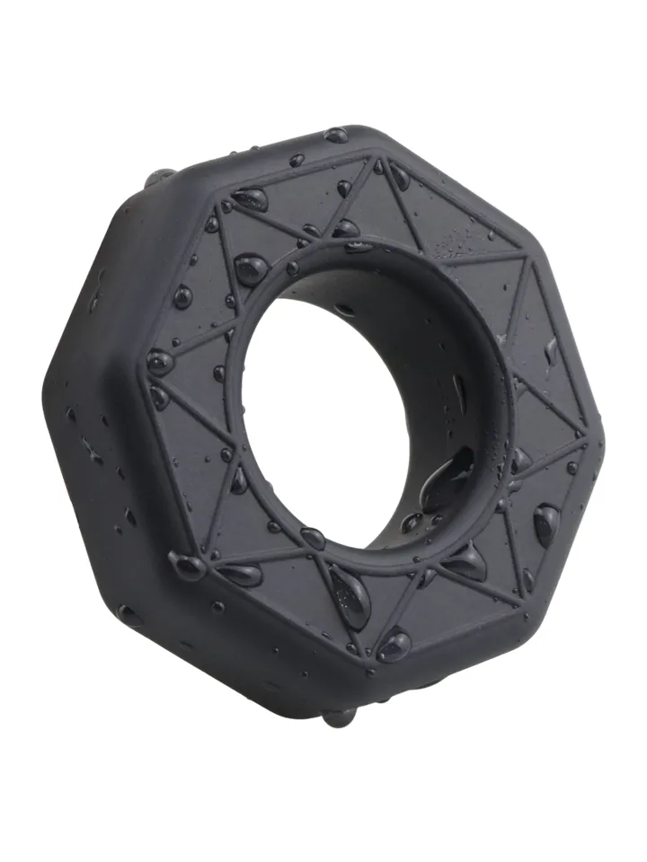 Master Silicone Cock Ring Black - Gaidžio žiedas 1 [full]