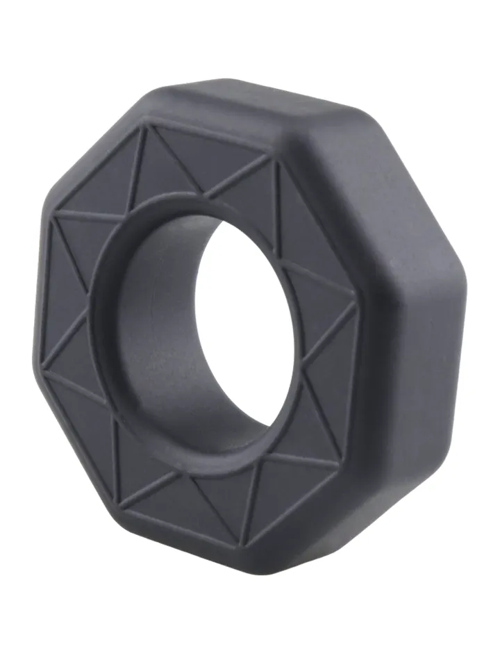 Master Silicone Cock Ring Black - Gaidžio žiedas 2 [full]
