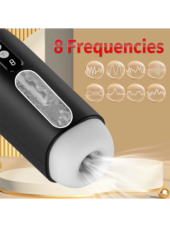 Masturbator 8 Sucking Mode + Interactive Function - Vibruojantis masturbatorius 2 [full]