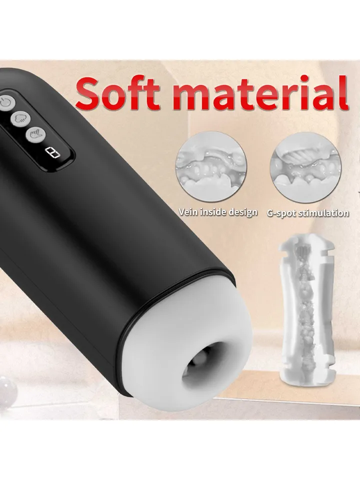 Masturbator 8 Sucking Mode + Interactive Function - Vibruojantis masturbatorius 4 [full]