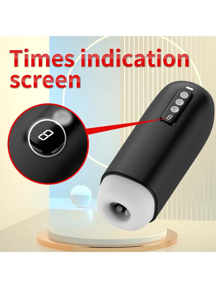 Masturbator 8 Sucking Mode + Interactive Function - Vibruojantis masturbatorius 5 [full]