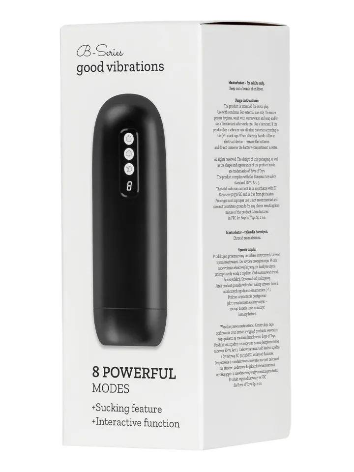 Masturbator 8 Sucking Mode + Interactive Function - Vibruojantis masturbatorius 6 [full]