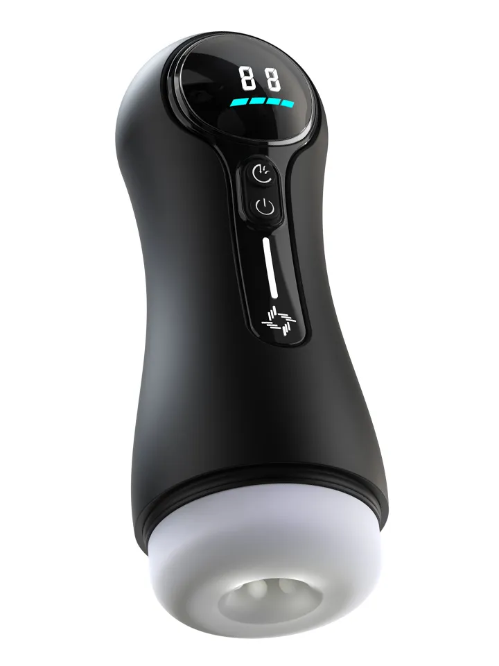 Masturbator With 4 Suction & 9 Vibration Modes - Masturbatorius 3 [full]