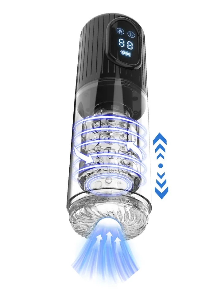 Masturbator With Suction, Rotating & Thrusting Motion - Automatinis masturbatorius 1 [full]
