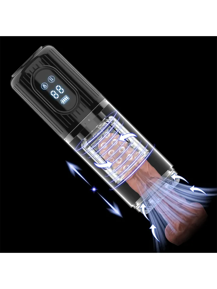Masturbator With Suction, Rotating & Thrusting Motion - Automatinis masturbatorius 4 [full]