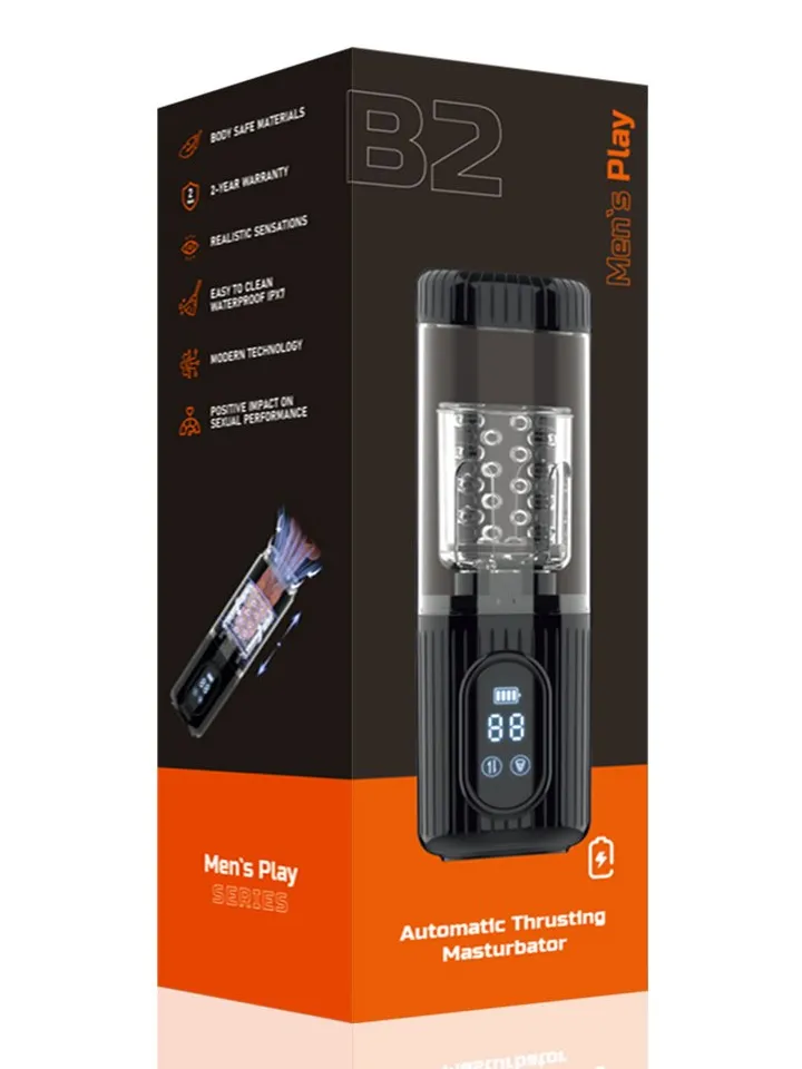 Masturbator With Suction, Rotating & Thrusting Motion - Automatinis masturbatorius 6