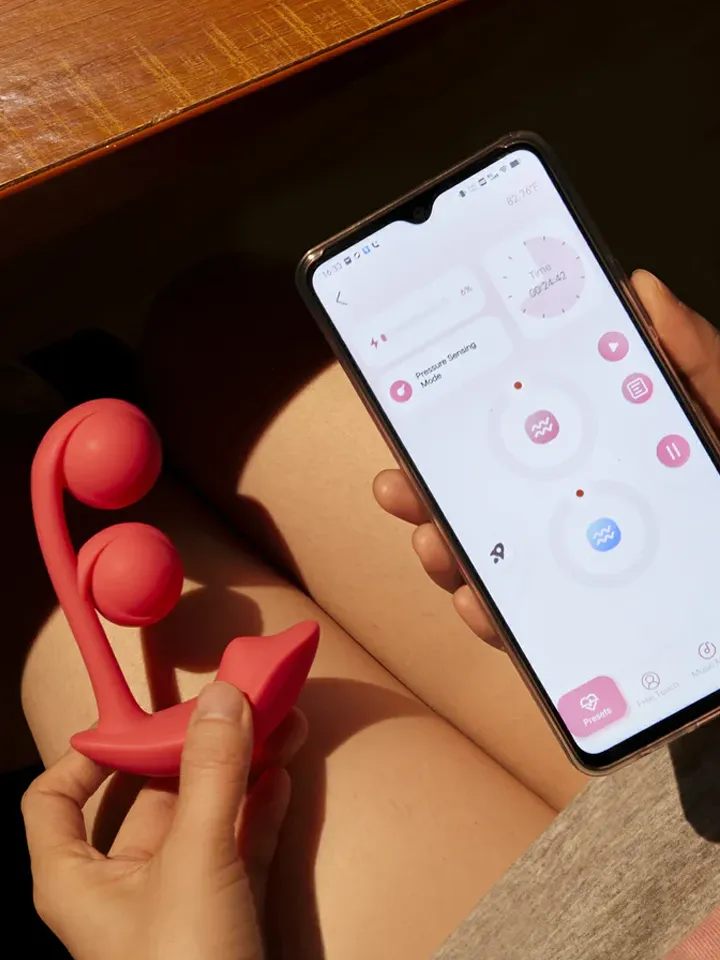 Melody Twin Balls Clit & G-Spot Vibrator - Su programėle valdomas vibratorius 2 [full]