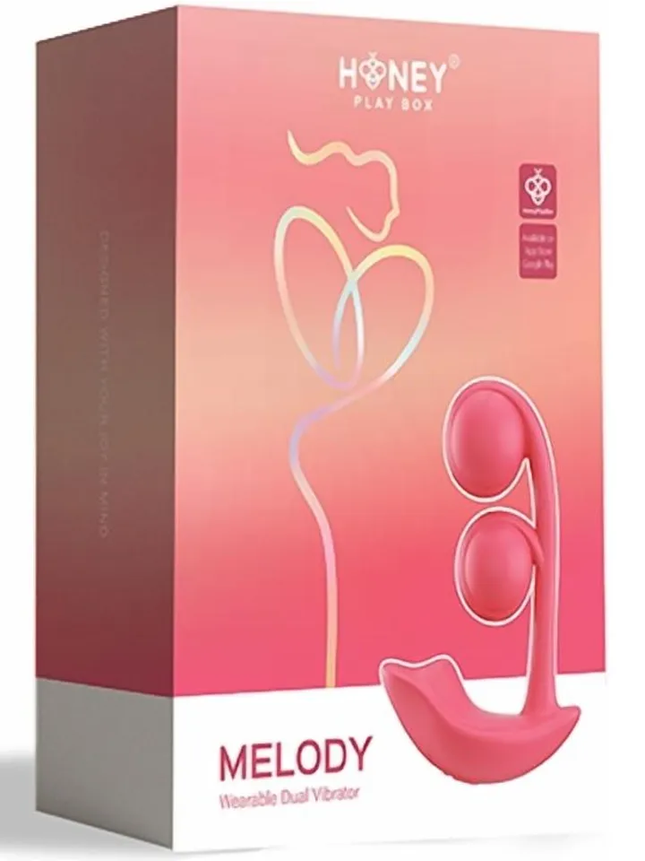 Melody Twin Balls Clit & G-Spot Vibrator - Su programėle valdomas vibratorius 4