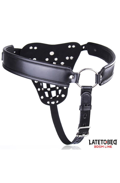 Mens Chastity Pants With Cage Adjustable - Skaistybės diržas 5