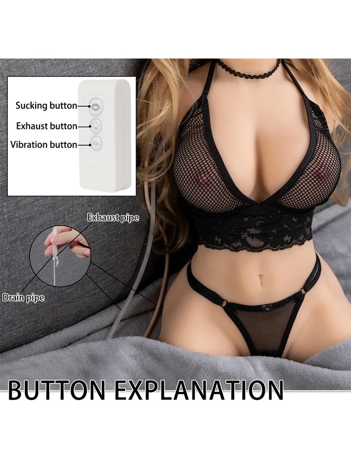 Merida Sucking & Vibrating Sex Doll 7 kg - Sekso lėlė 3 [full]