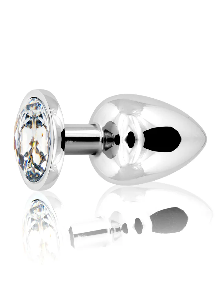 Metal Butt Plug Silver Large - Analinis kaištis metalinis 1 [full]