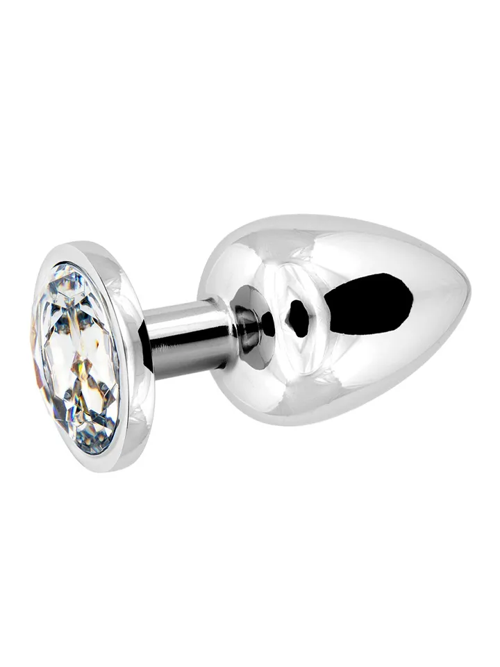 Metal Butt Plug Silver Large - Analinis kaištis metalinis 2 [full]