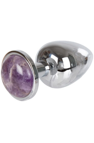 Metal Plug Gemstone Purple Large - Užpakalio kaištis 1