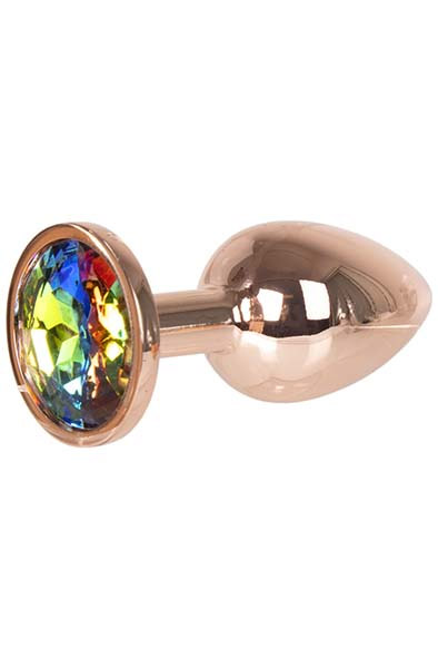 Metal Plug Rose Gold Small - Analinis kaištis metalinis 1