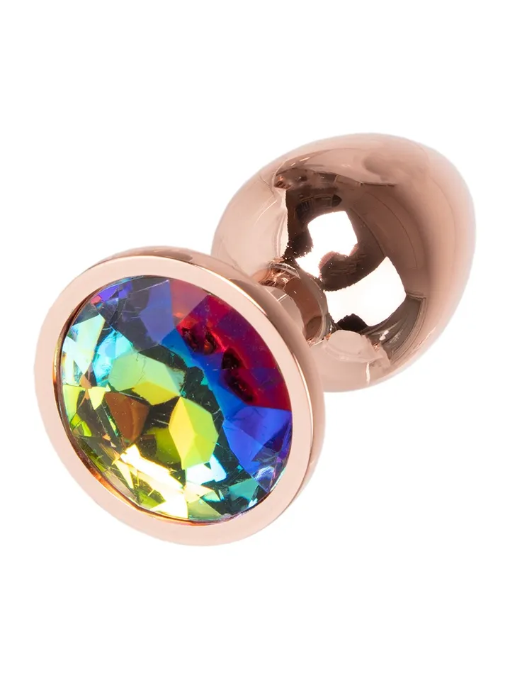 Metal Plug Rose Gold Small - Analinis kaištis metalinis 2 [full]
