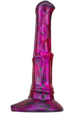 Metallic Fantasy Dildo Joll Purple/Black 26 cm - Dragon dildo 1