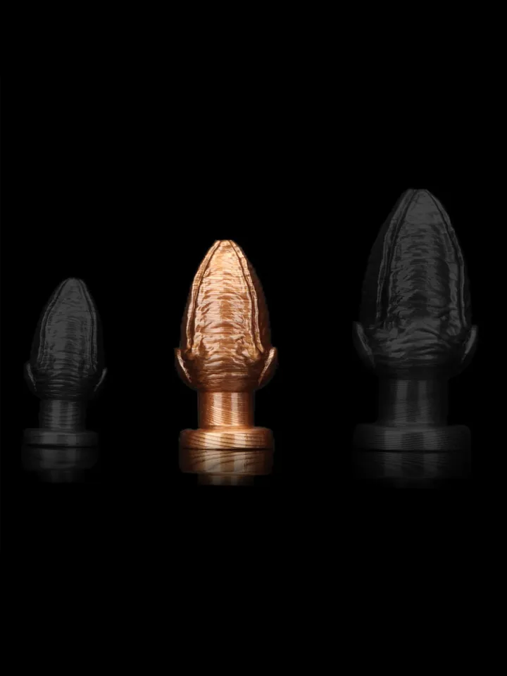 Metallic Fantasy Goldnut Plug Medium 15 cm - XL ButtPug 1 [full]