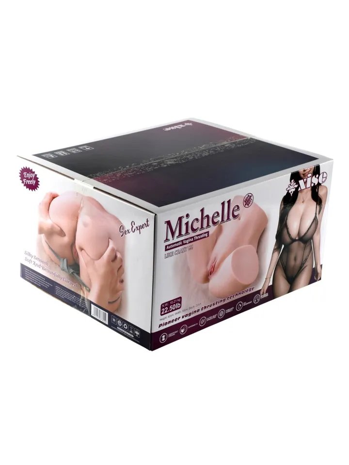Michelle Thusting & Vibarting 10,8 kg - Sekso lėlė 6 [full]