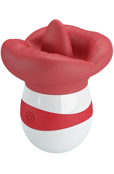 Mina Tongue Stimulator Light Red - Klitorio stimuliatorius 2